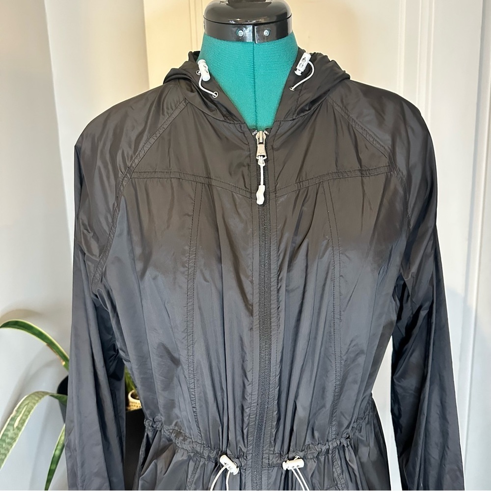 Tek Gear windbreaker hooded cinch waist large - Picture 3 of 12